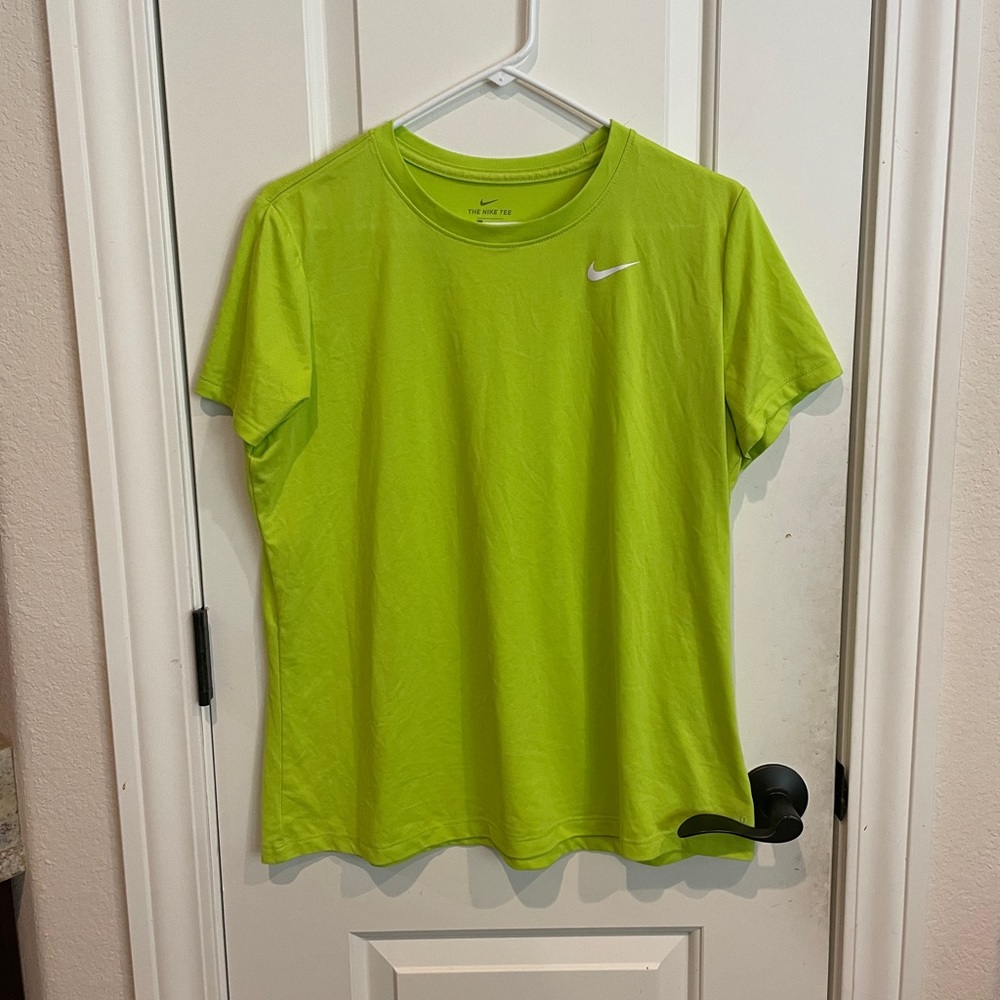 Highlighter Green/Yellow nike shirt